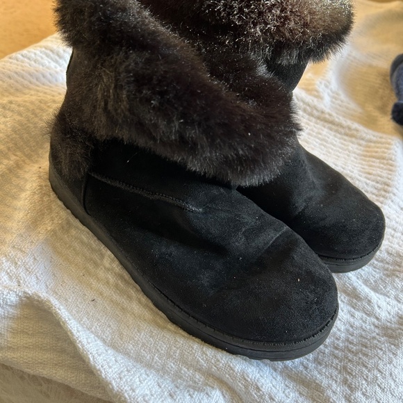 SO Paulina women's Faux Fur Winter Boots - Picture 3 of 4